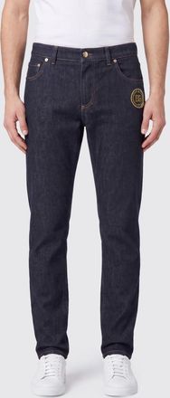 Dolce & Gabbana Jeans skinny fit in denim di misto seta e cotone