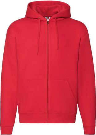 Fruit Of The Loom Fruit of the Loom Premium capuchonjas voor volwassenen (Rood)