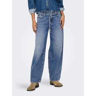 Only Jeans met wijde pijpen en trekkoord