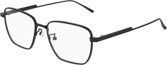 Bottega Veneta Mens Black Square Eyeglass Frames BV1015O 001