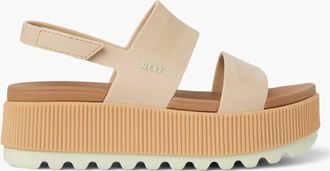 Reef Womens Water Vista Higher Sandals In Almond