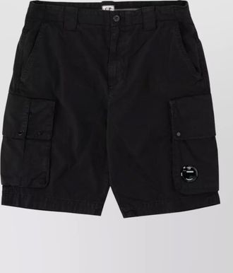 C.P. Company swim shorts belt loops and cargo pockets
