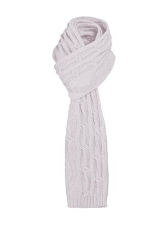 Moorer Samia cable-knit scarf - Neutrals