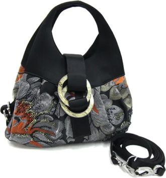 Bulgari Pre-owned Handbags, female, Multicolor, Size: ONE SIZE Pre-owned Satin handbags