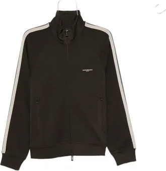 Emporio Armani Logo Cotton Zipped Sweatshirt