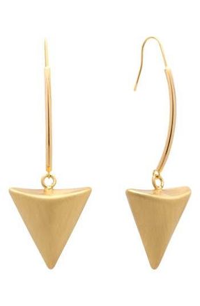Eye Candy Los Angeles Heidi Drop Earrings in Gold at Nordstrom Rack