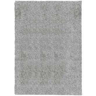 vidaXL Vidaxl - Alfombra Peluda De Pelo Largo Moderna Pamplona Gris 200x280 Cm