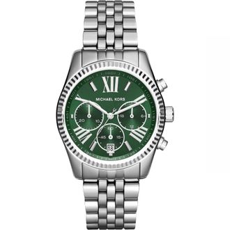 Michael Kors Lexington MK6222 Dames Chronograaf Horloge 38mm Zilver