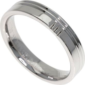 Herm&egrave;s White Gold (18K) Band Ring (Pre-Owned)