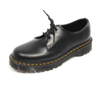 Dr. Martens Laced Shoes, female, Black, Size: 10 US 1461 Bex Smooth Leather Oxford