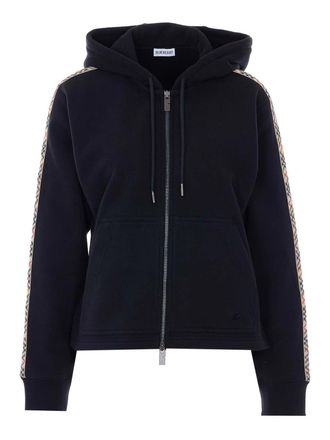Burberry Black Harper Zip Hoodie