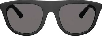 Burberry Grey Square Mens Sunglasses BE4459U 346481 55
