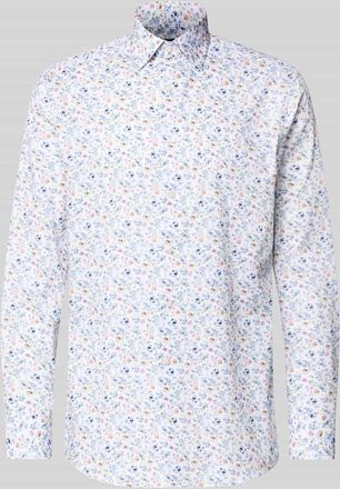 Olymp Regular Fit Businesshemd aus Baumwolle mit Kentkragen in Weiss, Gr&ouml;&szlig;e 39