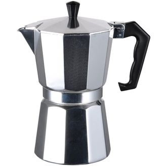 OEM Cafetera Y M&aacute;quina De Espresso Para Estufa, Moka Para Preparaci&oacute;n Cl&aacute;sica Estilo Italiano Y Cubano, Cafeter&iacute;a, (12 Tazas)