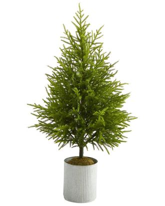 Nearly Natural 49In. Norfolk Island Pine Natural Look Artificial Tree