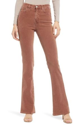 AG - Adriano Goldschmied Alexxis High Waist Bootcut Pants in Sulfur Dark Wal at Nordstrom, Size 32
