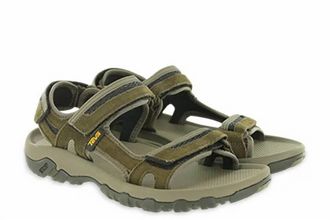 Teva Mens Hudson Raindrum Hiking Sandals In Brown