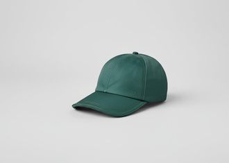 Alo | Satin Off-Duty Cap in Winter Ivy