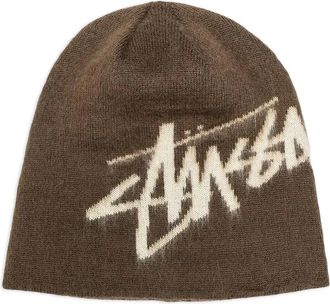 Stüssy Berretto con logo - Marrone