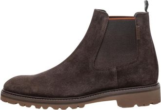 Floris Van Bommel Sturdi Chelsea Boot - Heren - Chelseaboots - Bruin - 41 1/3 EU - Leer - Schoenen