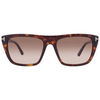 Tom Ford Aslan Smoke Gradient Square Mens Sunglasses FT1175 52B 56