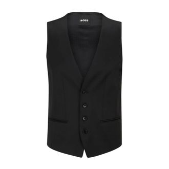 HUGO BOSS Heren, Jassen, Zwart, Maat: XL