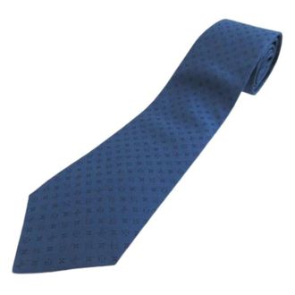 Louis Vuitton Pre-owned Accessories, male, Blue, Size: ONE SIZE Pre-owned Cravat