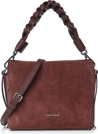 Coccinelle Small Boheme Suede And Leather Bag