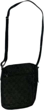 Gucci Pre-owned Vintage Cross Body Bag - Dames - Vintage Schoudertas - Zwart - ONE Size - Vintage