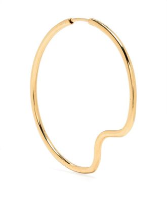 Maria Black Copenhagen 35 sculpted hoop earring - Goud