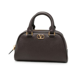 Valentino Garavani Dames, Tassen, Bruin, Maat: ONE Size Leer