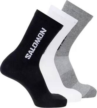 Salomon Everyday Lite Crew 3-Pack Multifunktionssocken - Unisex | schwarz