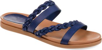Journee Collection Women & apos;s Colette Medium and Wide Width Flat Sandals