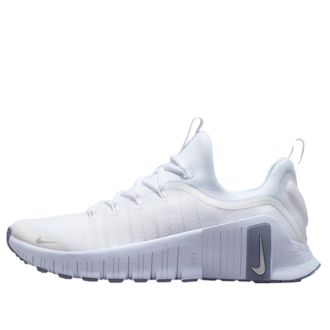 Nike Free Metcon 6 White / Metallic Silver FJ7126-110 Womens