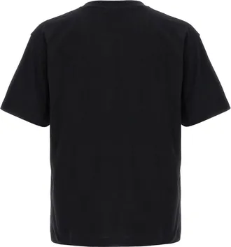Valentino Garavani Logo-Print Cotton T-Shirt - Black