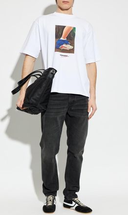 Dsquared2 T-shirt With Print, Mens, White