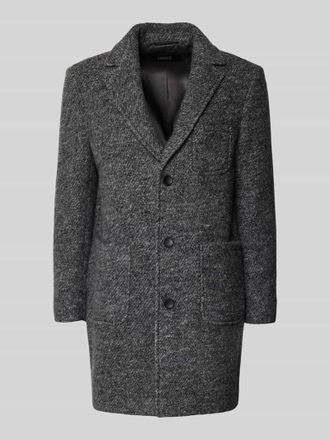 Cinque Mantel mit Reverskragen Modell LORD in Anthrazit, Gr&ouml;&szlig;e 46