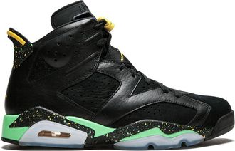 Nike Jordan Air Jordan 6 Retro Brazil Pack sneakers - unisex - Leather/Leather/Rubber/Polyester - 9.5 - Black