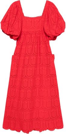 Farm Rio Abito Pineapple con occhielli - Rosso