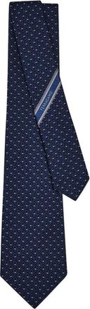 Ferragamo Biella7J Gancini Jacquard Silk Tie Accessories