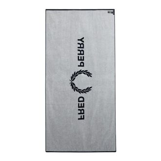 Fred Perry Home, unisex, Blauw, ONE Size, Katoen, Ms 7705 Strandlaken