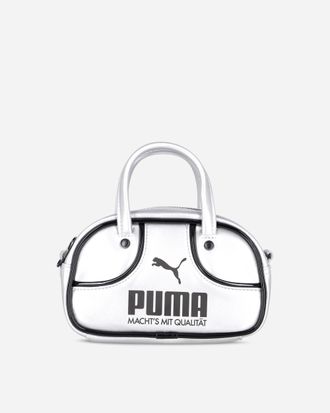 Puma 1976 Metallic Micro Grip Bag Glacial Gray / Black