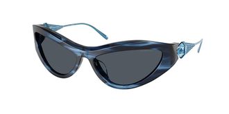 Swarovski SK6046 109087 Womens Sunglasses Blue Size 60