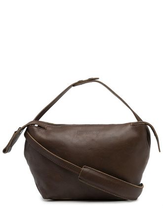 Uma Wang zipped shoulder bag - Brown
