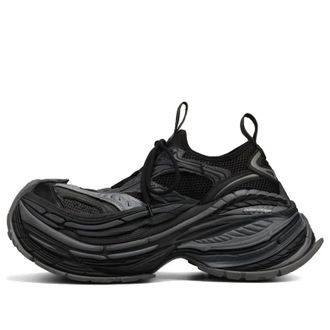 Balenciaga Platform Reduced Sneaker Dark Grey 821137WPLTF1011
