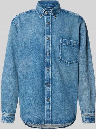 Boss Orange by Hugo Boss BOSS Orange Regular Fit Jeansjacke aus reiner Baumwolle Modell LAMBEY BO FLEAK in Jeansblau, Gr&ouml;&szlig;e XXXL