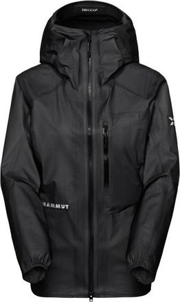 Mammut Eiger Nordwand Light HS Hooded Jacket Regenjacke f&uuml;r Damen | schwarz