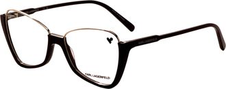 Karl Lagerfeld Womens 55 mm Red Opticals
