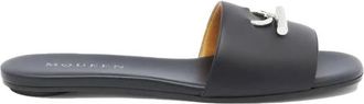 Alexander McQueen Slippers - Dames - Sandalen - Zwart - 37 EU - Schoenen