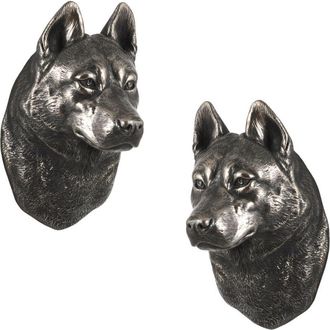 OEM Husky Siberiano, Husky Siberiano - Estatuilla De Perro, Busto Colgante, Decoraci&oacute;n &Uacute;nica Para Un Amante De Los Perros De Art-dog